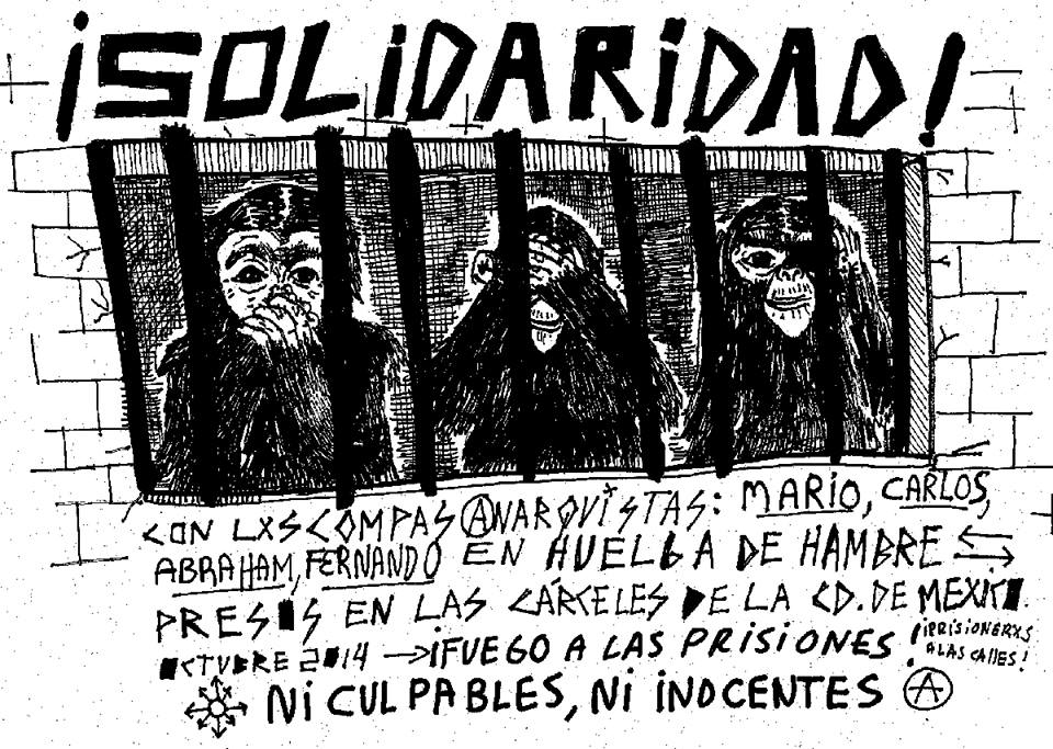 solidarity-with-anarchists-on-hunger-strike-Mexico