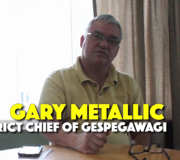 Entrevue avec Gary Metallic Sr.: Nous appuyons le blocage et nous pensons que beaucoup de nos gens l'appuient