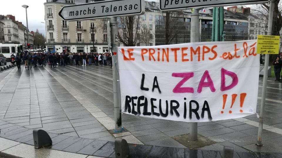 Vendredi - Rassemblement de solidarité avec la ZAD