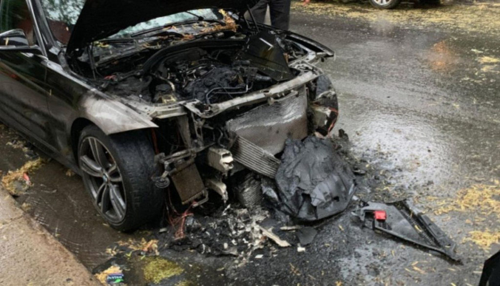 11 juin : La voiture du vice-président de Lemay brûlée