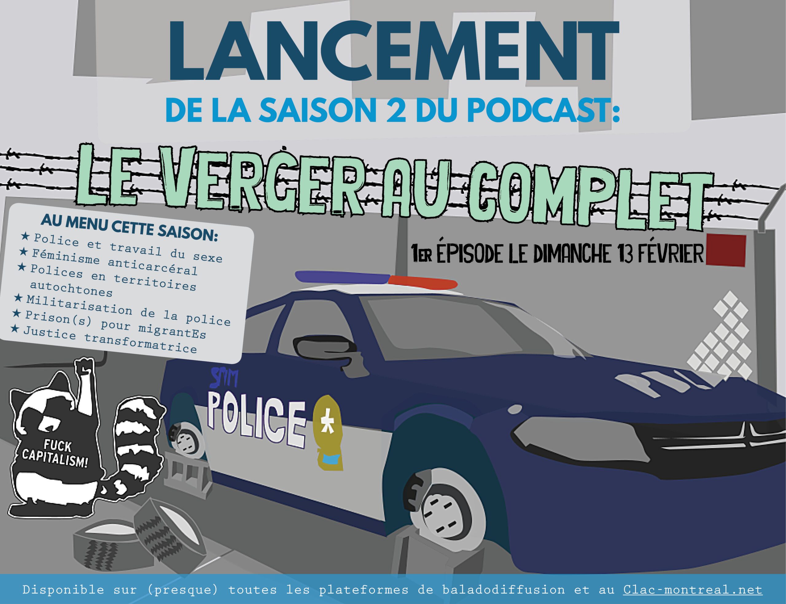 Lancement de la saison 2 du podcast Le Verger Au Complet