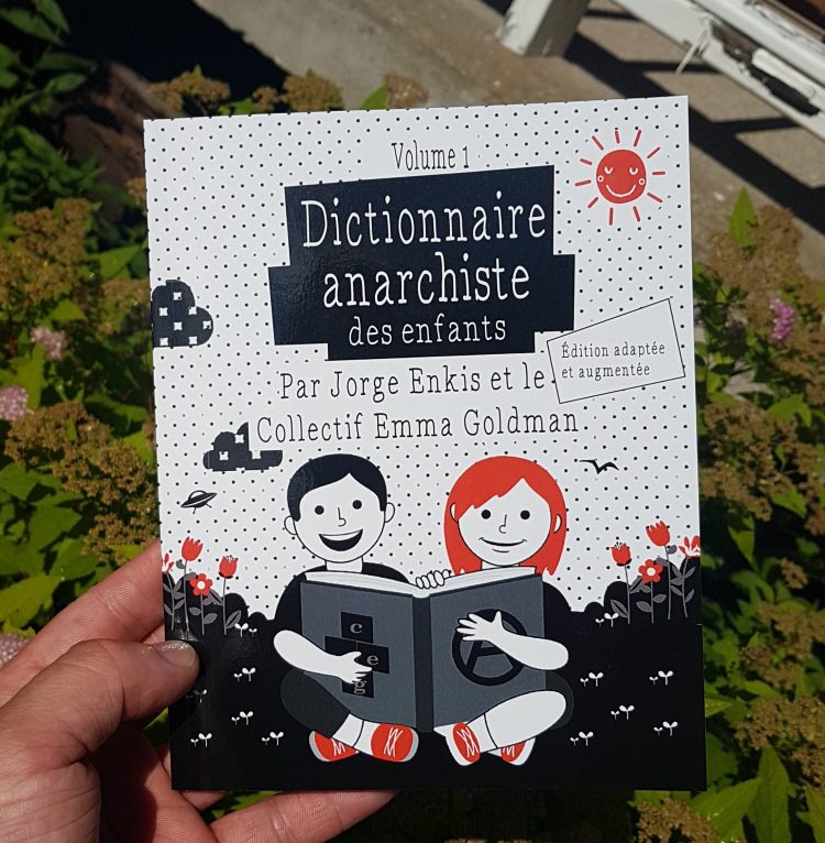 Parution du Dictionnaire anarchiste des enfants par le Collectif Emma Goldman