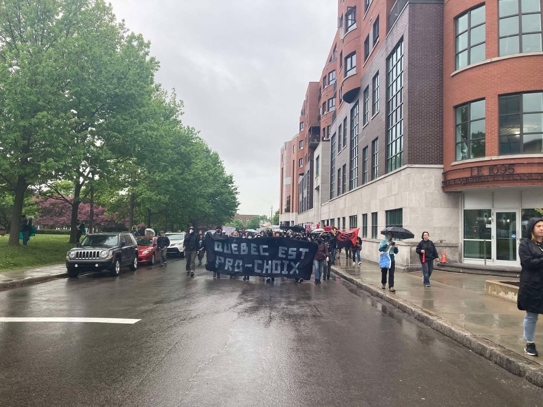 Retour sur la riposte pro-choix du 31 mai 2025 à Québec