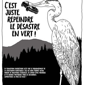 Extraire du lithium, c'est juste repeindre le désastre en vert !