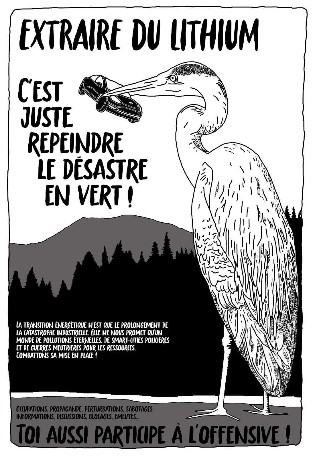 Extraire du lithium, c'est juste repeindre le désastre en vert !