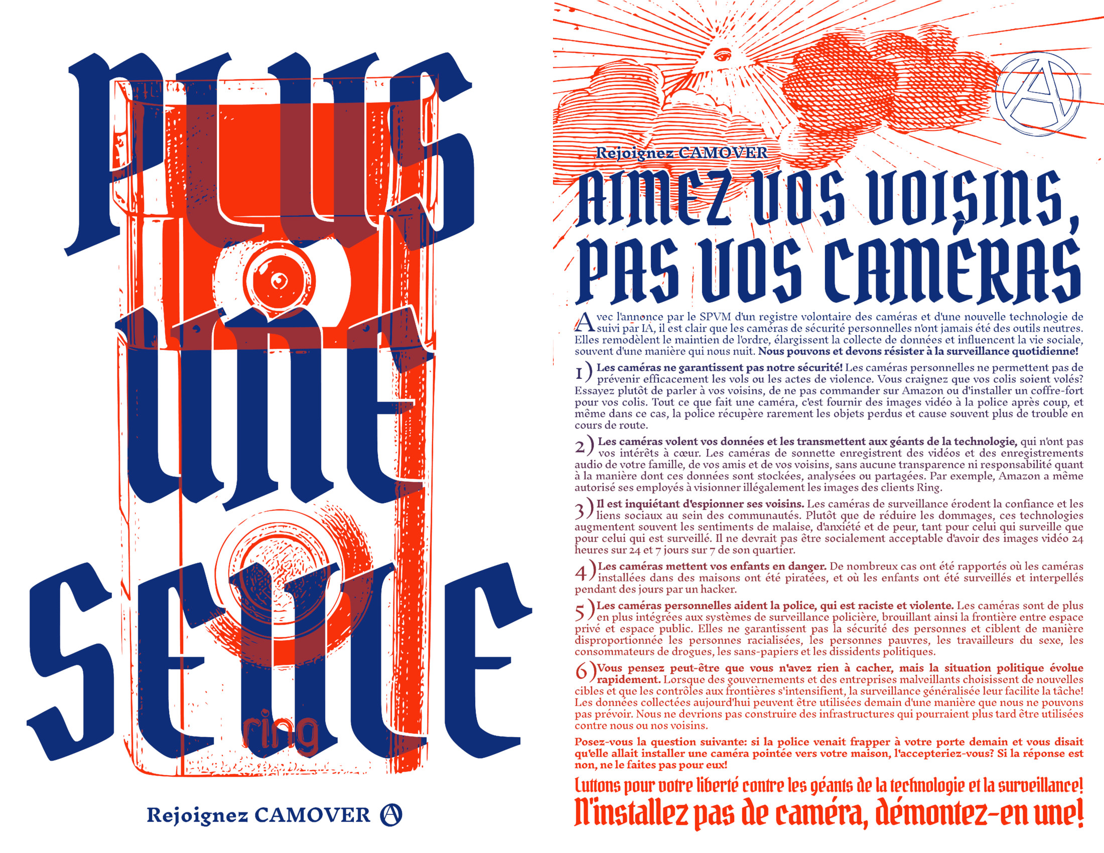 Aimez vos voisins, pas vos caméras !