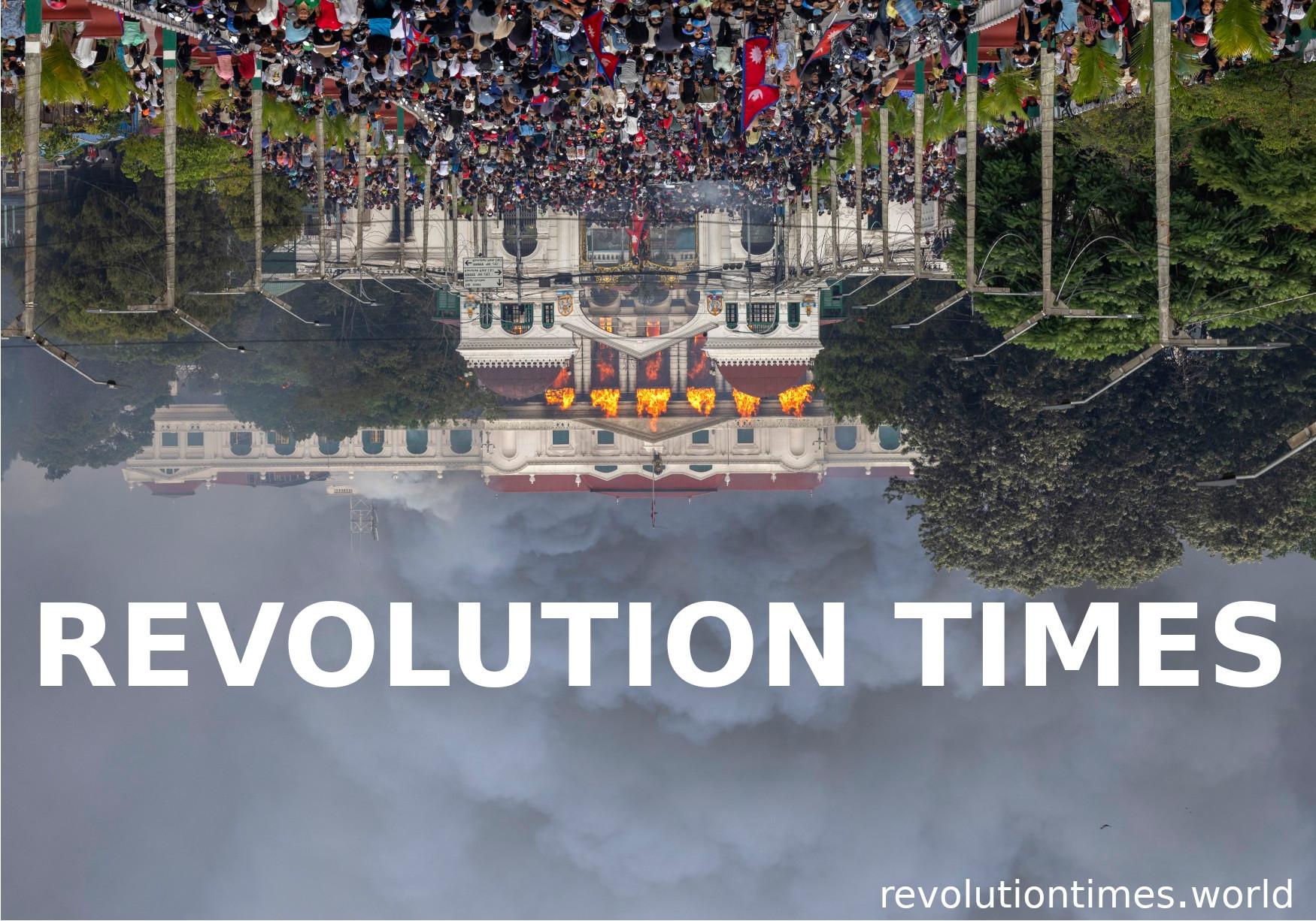Revolutiontimes : nouveau site international pour la révolution